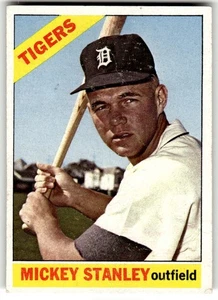 1966 Topps - Mickey Stanley #198 (RC) Crease - Bild 1 von 2