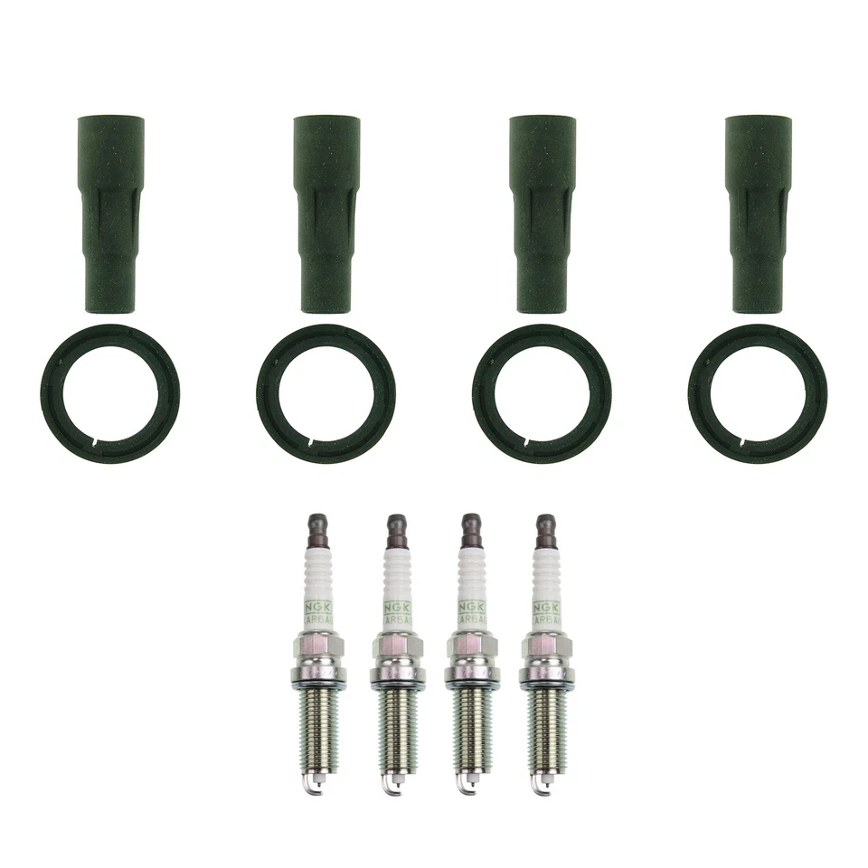 Kit de 4 botas bobinas NGK 4 G-Power Platinum bujías para Toyota Matrix Prius V Foto 1 de 1