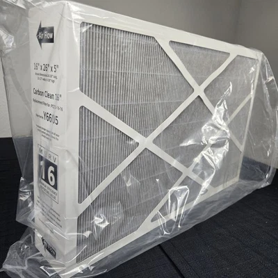 Y6605 16X26X5 MERV16 Replacement Filter For PureAir PCO3-16-16 - Carbon Clean  - Image 1 of 4