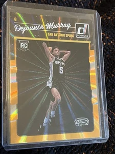 2016-17 Panini Donruss Optic - Orange Prizm #173 Dejounte Murray /199 (RC) - Bild 1 von 11