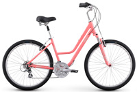 Pink 120mm Flanged BMX Bicycle Grips ODI Mushroom Retro Style