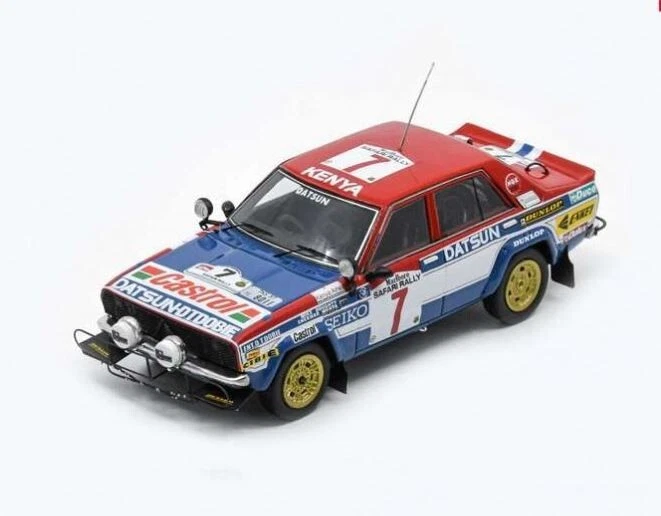Spark Model 1:43 s7771 Datsun Violet GT #7 Winner Rally Safari 1981 Mehta NEW - Immagine 1 di 1