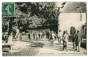 CPA 46 - Le Lot illustré n°314 - Miers - la source, Le Matin - Imagen 1 de 2