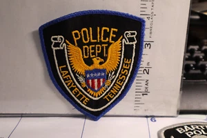 police patch  LAFAYETTE  POLICE TENNESSEE OLDER STYLE - Picture 1 of 1