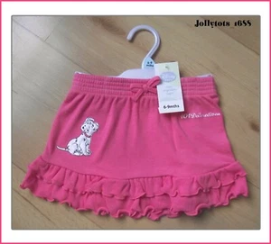Gonna RaRa per bambine 101 dalmati personaggio rosa 3-18 mesi nuova con etichette - Foto 1 di 4