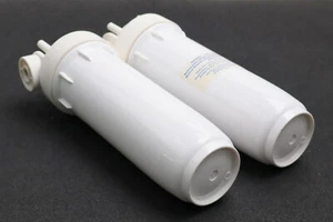 ATLAS FILTRI 2-fach Filtergehäuse 10" unter Küchenspüle DP 10 DUO 1/4" IN BW - Picture 1 of 8