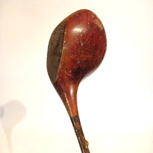 Mazza da golf vintage Forgan & Son Scotia driver hickory shafted meteor in legno - Foto 1 di 15