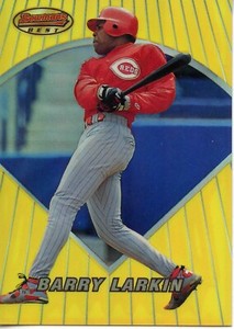 1996 Bowman's Best - Previews Refractor #BBP 17 Barry Larkin