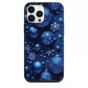 Hermosa funda de teléfono con diseño adorno azul para iPhone 7 8 X XS XR SE 11 12 13 14 - Imagen 1 de 31