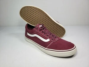 Vans Off the Wall Men's 13 Old Skool Burgundy/Maroon with White Stripe 5000200 - Picture 1 of 12