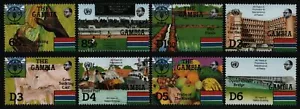 Gambia 1985 - Mi-Nr. 583-590 ** - MNH - FAO - Imagen 1 de 2