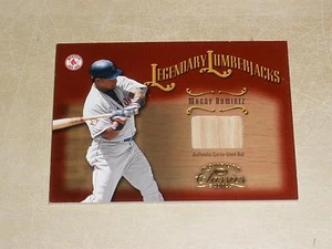 2003 Leaf Limited Lumberjacks Bat 35 Manny Ramirez SAMPLE 1/1 - Picture 1 of 1