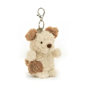 Jellycat Charm Keychain Little Pup Bag Soft Plush Toy Fluffy Gift 11cm ew - Picture 1 of 6