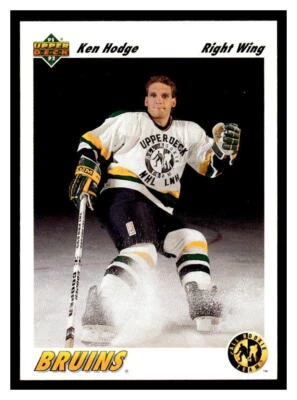 1991 Upper Deck  #41 Ken Hodge - Boston Bruins  ART - Image 1 of 2