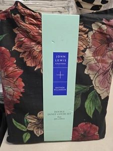 John Lewis + Matthew Williamson Rose DOUBLE Duvet Cover Set DOUBLE - Picture 1 of 7