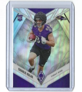 2022 Panini Phoenix CHARLIE KOLAR Novato Plata Paralelo SP RC #158 - Imagen 1 de 1