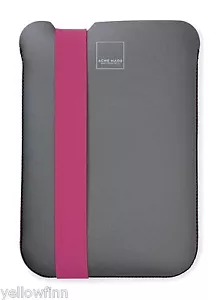 Acme Made Skinny Sleeve Case Cover For Apple iPad Mini 1/2/3 - Pink / Grey - Picture 1 of 3