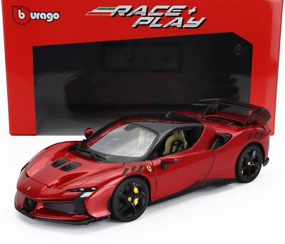 BURAGO  FERRARI SF90 XX STRADALE ROSSO MAGMA - AUTO BBURAGO SCALA 1:18 18-16020R - Immagine 1 di 2