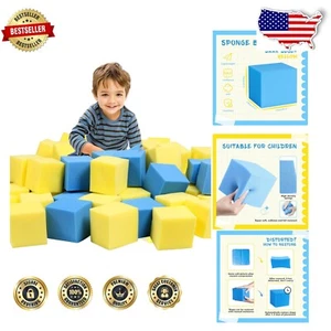 Cubos de espuma 24 piezas - Bloques seguros y coloridos para juego activo y gimnasia - Imagen 1 de 9