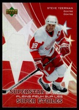 2005-06 Upper Deck McDonald's Superstar Spotlight Steve Yzerman Detroit Red