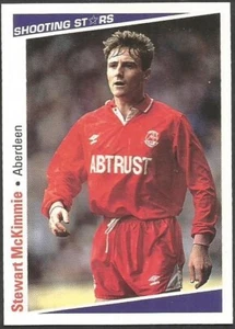 SHOOTING STARS-1991-92- #360-ABERDEEN & SCOTLAND-STEWART McKIMMIE - Picture 1 of 2