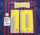 Barcelona MESSI #10  football nameset  2018/19 heat transfer  + patch