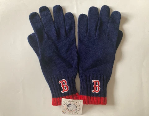 Boston Red Sox Youth Pair Of Team Color Winter Gloves - Free Shipping! -#TW0102Y Cover