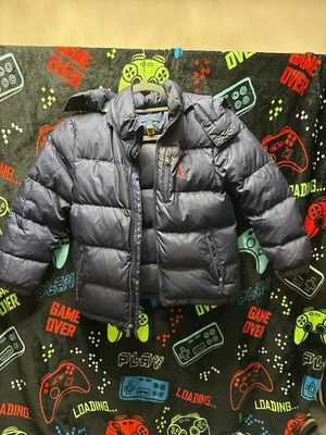 Abrigo polo azul marino niños niños talla 8 Foto 1 de 2