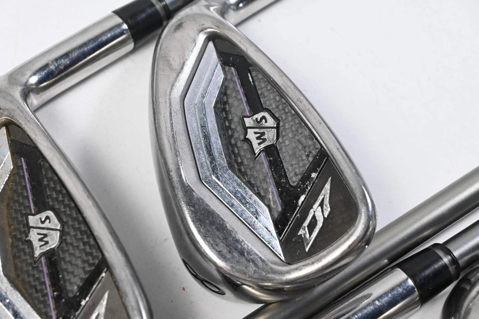 Ladies Wilson D7 Irons / 7-PW+SW / Ladies Flex Recoil 450 Shafts - Image 1 of 4