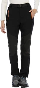 Pantaloni Trekking Donna Invernali Impermeabile Sci Softshell Pantaloni Termici  - Foto 1 di 12