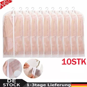 10 pz sacchetti per vestiti sacco per vestiti custodia per vestiti protezione per vestiti custodia protettiva 120 x 60 cm - Foto 1 di 10