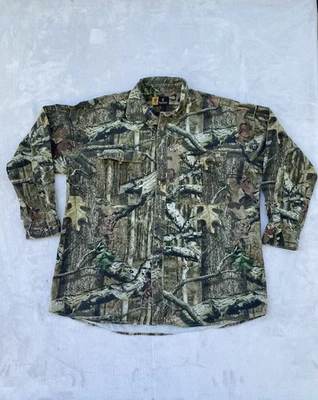 Мужская коричневая рубашка XXL Treestand камуфляж замшевая фланель б/у в отличном состоянии - Изображение 1 из 4