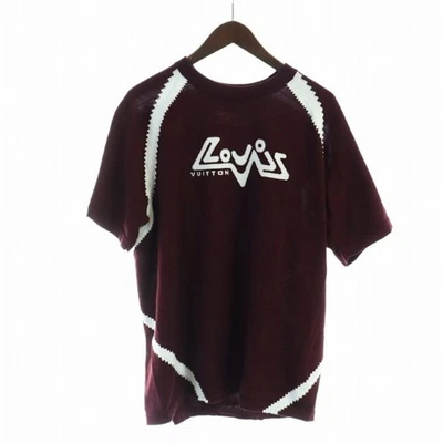 Louis Vuitton 23AW MANGA CORTA ALGODÓN INTARCIA 1ABXXD CORTE PUNTO COSER LOGO M Usado Foto 1 de 4