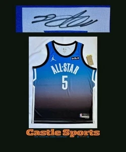 De'Aaron Fox SIGNED NIKE JORDAN ALL STAR Jersey Auto Spurs Kings JSA LOA - Picture 1 of 12