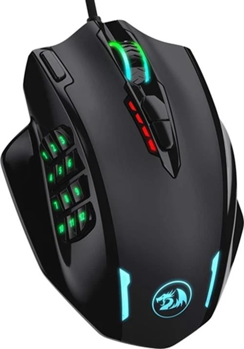 Redragon M908 Impact 12,400 DPI 19 Button Wired Mouse For PC Computer - Image 1 of 1