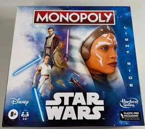 Monopoly Star Wars. Light Side Edition Property Trading Family Board Game. New - Picture 1 of 3