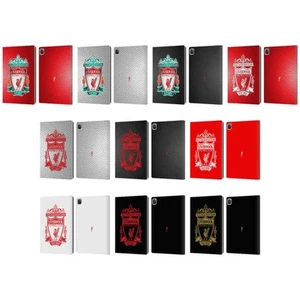 OFFICIAL LIVERPOOL FOOTBALL CLUB CREST 2 PU LEATHER BOOK CASE FOR APPLE iPAD - Afbeelding 1 van 16