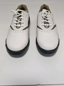 Footjoy Foot Joy FJ Greenjoys Womens Golf Shoes Sz 6M New Athletic Preppy Cleats - Picture 1 of 8