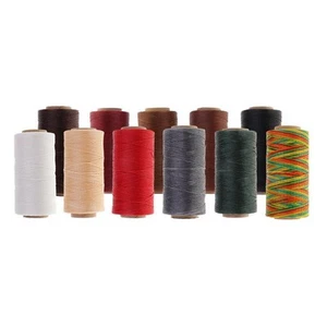 200 Meters Leather Sewing Waxed Thread Long Stitching Thread - Picture 1 of 19