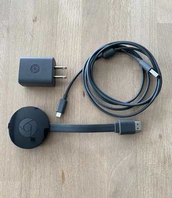 Google Chromecast 2 1080p Media Streaming Device - Black (NC2-6A5) - Image 1 of 4