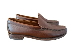 Zapatos Allen Edmonds Sanibel Chile Marrón Guijarro Cuero 9.5 D - Imagen 1 de 12