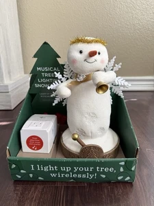 Hallmark musikalischer Baumbeleuchtung Schneeengel spielt Musik Weihnachten Schneemann beleuchtet - Bild 1 von 9