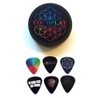 Vintage Coldplay Tour - A Head Full of Dreams - Guitar Picks & Mirrored Compact 