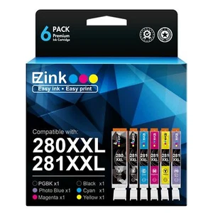 E-Z Ink (TM Compatible Ink Cartridge Replacement for Canon PGI-280XXL CLI-281... - Picture 1 of 6