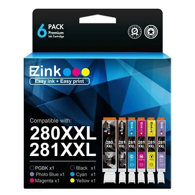 E-Z Ink (TM Compatible Ink Cartridge Replacement for Canon PGI-280XXL CLI-281... - Image 1 of 4