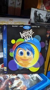 Disney Pixar Inside Out Blu-ray Exclusive Collectors Card Slip Cover (ONLY) 