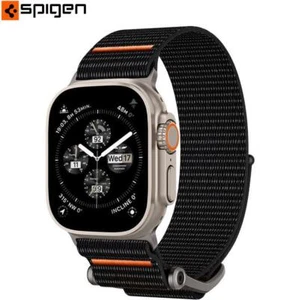 Armband für Watch 49/46/45/44mm Uhrarmbänd Uhrbänd Bänd Spigen Schwarz - Zdjęcie 1 z 12
