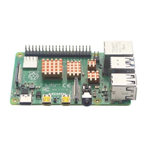 4PCS Copper Heatsink Kit Cooler Heat Sink For Cooling Raspberry Pi 4B 4 Model B - Picture 1 of 2