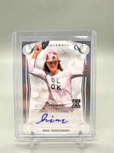 2023 Leaf Pickleball Premier Irina Tereschenko Holo Silver Rookie Auto /10 RC