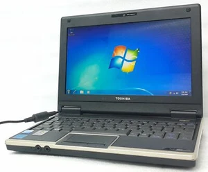Toshiba Windows Laptop PC Nb100-128 - Atom N270 @ 1.6 - 1GB RAM - 8.9" - 120G... - Picture 1 of 7